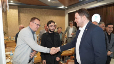 Belediye Başkanımız Sayın İhsan Talay, ilçemiz ve köylerimizde görev yapan kıymetli din görevlilerimiz ve emekli hocalarımızla bir araya geldi.