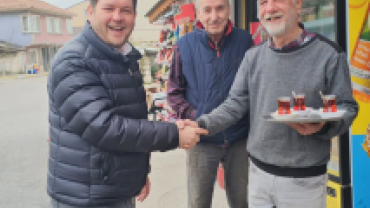 Caner Okuroğlu abimizin Beşyolda hizmete açtığı Beşyol Kıraathanesi’ni ziyaret ederek hayırlı olsun dileklerimizi ilettik.