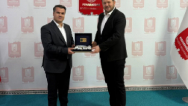Sayın Mustafa Lafcı, Sayın Emin Sanpur'u ve yönetim kurulu üyelerimizi belediyemizde misafir ettik.