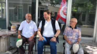 Cuma namazı sonrası Beşyol’da hemşehrilerimizle bir araya geldik.