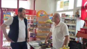 Cuma namazı sonrası Beşyol’da hemşehrilerimizle bir araya geldik.
