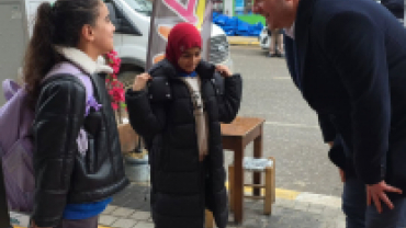 Esnafımızla ve vatandaşlarımızla bir araya geldik, hasbihal ettik.