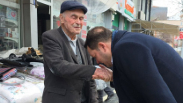 Esnafımızla ve vatandaşlarımızla bir araya geldik, hasbihal ettik.