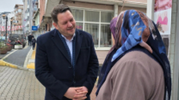 Esnafımızla ve vatandaşlarımızla bir araya geldik, hasbihal ettik.