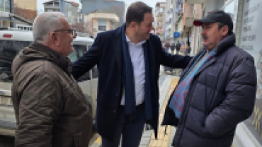 Esnafımızla ve vatandaşlarımızla bir araya geldik, hasbihal ettik.