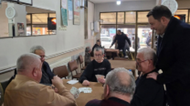 Esnafımızla ve vatandaşlarımızla bir araya geldik, hasbihal ettik.