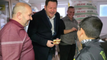 Esnafımızla ve vatandaşlarımızla bir araya geldik, hasbihal ettik.