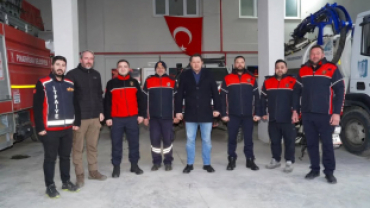 Belediye Başkanımız Sayın İhsan Talay Haftanın ilk mesai başlangıcında personelimizi ziyaret ederek hayırlı işler diledi.