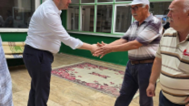 Geçtiğimiz yıl ebediyete intikal eden belediye personelimiz Yasin Demir için düzenlenen mevlit programına katılım sağladık.