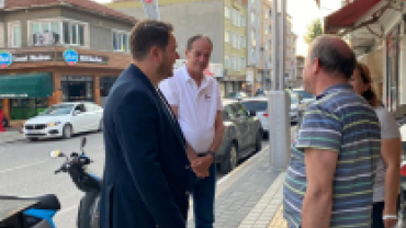 Hafta sonu mesaimizde esnaf ve vatandaşlarımızla bir araya gelerek hal ve hatırlarını sorduk.