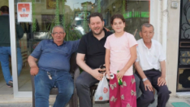 Hemşehrilerimiz ile birlikteyiz.