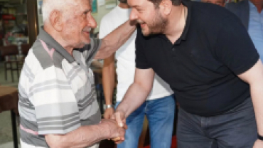 Hemşehrilerimiz ile birlikteyiz.