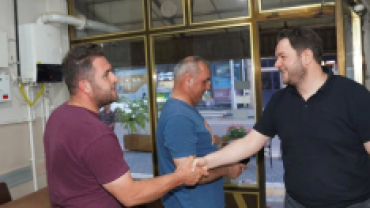 Hemşehrilerimiz ile birlikteyiz.