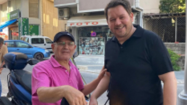 Hemşehrilerimizle bir aradayız. Esnafımıza hayırlı işler diledik, vatandaşımızla çay içip sohbet ettik.