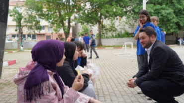 Her Okulda Birlik, Her Sofrada Kardeşlik” etkinliğimizin 5. durağında İmam Hatip Ortaokulumuzda kıymetli öğrencilerimizle bir araya geldik.