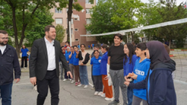 Her Okulda Birlik, Her Sofrada Kardeşlik” etkinliğimizin 5. durağında İmam Hatip Ortaokulumuzda kıymetli öğrencilerimizle bir araya geldik.