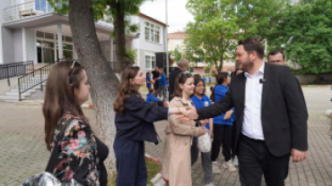 Her Okulda Birlik, Her Sofrada Kardeşlik” etkinliğimizin 5. durağında İmam Hatip Ortaokulumuzda kıymetli öğrencilerimizle bir araya geldik.