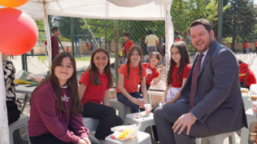“Her Okulda Birlik, Her Sofrada Kardeşlik” etkinliğimizin ilkini Cumhuriyet İlkokulumuzda gerçekleştirdik.