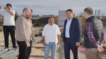 İlçemiz Orta Mahalle’de, iş insanı Cemalettin Yalın’ın girişimiyle hayata geçirilecek fabrikanın temelini attık.
