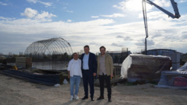 İlçemiz Orta Mahalle’de, iş insanı Cemalettin Yalın’ın girişimiyle hayata geçirilecek fabrikanın temelini attık.