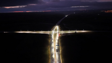 Lüleburgaz kavşağımızda aydınlatma çalışmaları başlamış olup bugün itibariyle aydınlatma sağlanmıştır.