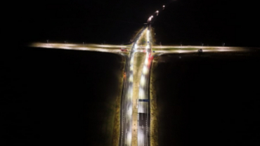 Lüleburgaz kavşağımızda aydınlatma çalışmaları başlamış olup bugün itibariyle aydınlatma sağlanmıştır.