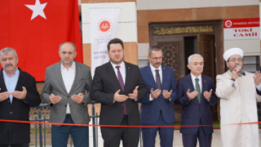 1. Etap Toki Camii'mizin Açılışını Gerçekleştirdik.