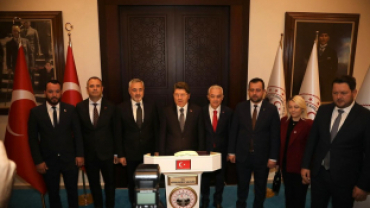 İlimize teşrif eden Adalet Bakanımız Sayın Yılmaz Tunç ile Kırklareli Valiliğimizde bir araya geldik.