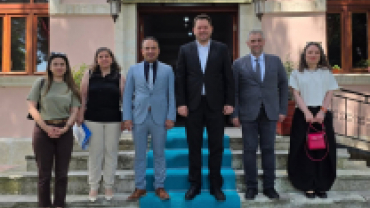 Kapaklı Belediye Başkan Yardımcımız Sayın Çağlar Bütün ve kıymetli belediye personelleri, belediyemizde bizleri ziyaret ettiler.
