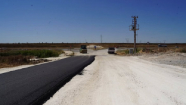 Kil Ocağı Yolumuzda Asfaltlama Çalışmalarına Bismillah Dedik.