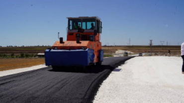 Kil Ocağı Yolumuzda Asfaltlama Çalışmalarına Bismillah Dedik.