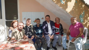 Kıymetli abimiz Fedai Tarel abimizi ziyaret ederek halini hatırını sorduk.
