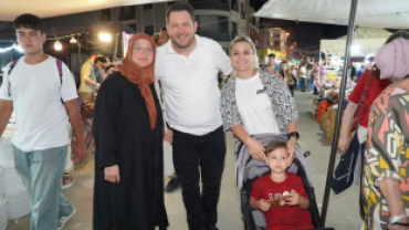 Konser sonrası hemşehrilerimizle bir arada geldik.