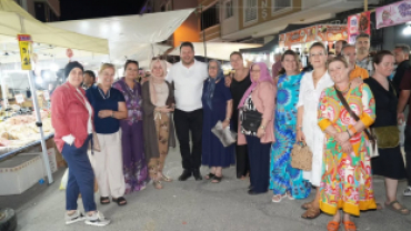 Konser sonrası hemşehrilerimizle bir arada geldik.