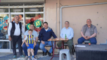 Kurban Bayramı Arifesinde Cumhuriyet Meydanı’nda hemşehrilerimizle birlikteyiz.