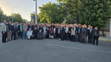 Kurban Bayramı namazımızı 5 Yol Camii’nde hemşehrilerimizle birlikte eda ettik.