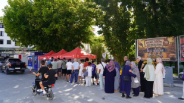Mevlid Kandili’nin manevi atmosferini hemşehrilerimizle birlikte yaşadık.