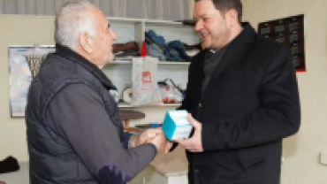 Miraç Kandili Münasebetiyle Hemşehrilerimize Kandil simiti ikramında bulunduk.