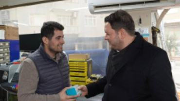 Miraç Kandili Münasebetiyle Hemşehrilerimize Kandil simiti ikramında bulunduk.