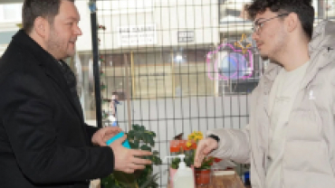 Miraç Kandili Münasebetiyle Hemşehrilerimize Kandil simiti ikramında bulunduk.