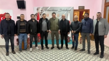 Pınarhisar Karayolu Yük Taşıma ve İşletme Kooperatifi Başkanımız Adem Özbinek ve kıymetli yönetimi, belediyemizde bizleri ziyaret etti.