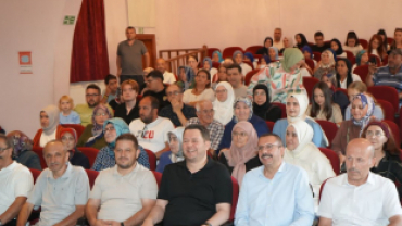 Kur’an Kursu Yaz Dönemi Kapanış Programı’na katılarak öğrencilerimizin heyecanına, ailelerin gururuna ortak olduk.
