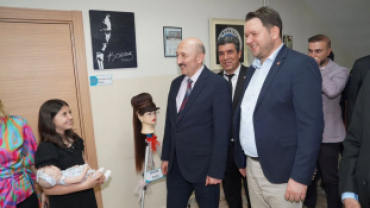 Pınarhisar Halk Eğitimi Merkezi tarafından düzenlenen yıl sonu sergisine katılım sağladık.