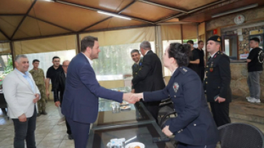 Kurban Bayramı dolayısıyla ilçemiz Ali Özer Parkı’nda düzenlenen bayramlaşma programına katılım sağladık.