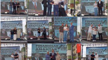 PINARHİSAR TOKİ 2. ETAP ANAHTAR TESLİM TÖRENİ