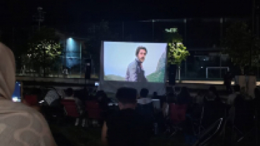 Pınarhisar’da Yaz Akşamları Bir Başka Güzel.  Açık Hava Sineması