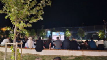 Pınarhisar’da Yaz Akşamları Bir Başka Güzel.  Açık Hava Sineması