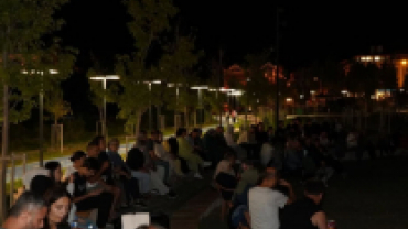 Pınarhisar’da Yaz Akşamları Bir Başka Güzel.  Açık Hava Sineması