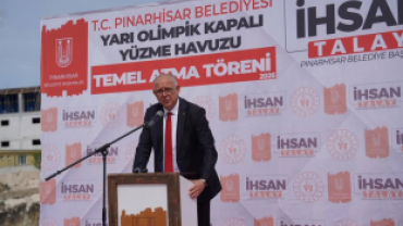 Pınarhisar’ımıza kazandırdığımız Yarı Olimpik Kapalı Yüzme Havuzu’nun temel atma törenini gerçekleştirdik.