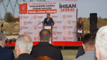 Pınarhisar’ımıza kazandırdığımız Yarı Olimpik Kapalı Yüzme Havuzu’nun temel atma törenini gerçekleştirdik.